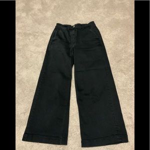 Everlane wide leg black pants
